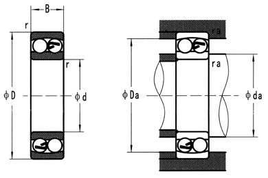 Kerámia önbeálló csapágyak Kerámia önbeálló csapágyak